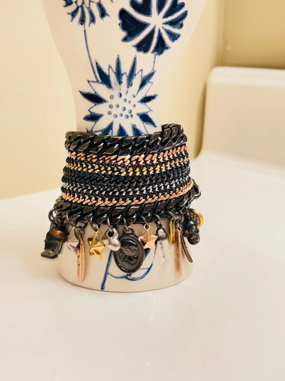 EXTREMELY RARE Coach Y2K Tribal Charm Bracelet - Picture 4 of 14